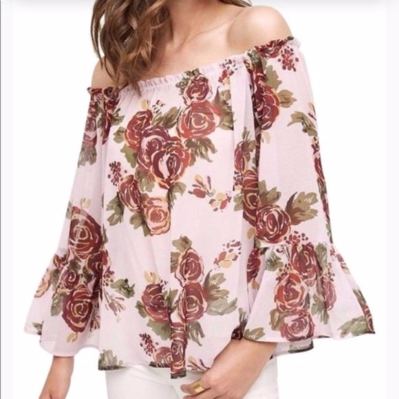 Anthropology HD In Paris Rosarium floral blouse - Picture 2 of 12
